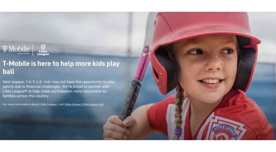 The T-Mobile Little League Call Up Grant 